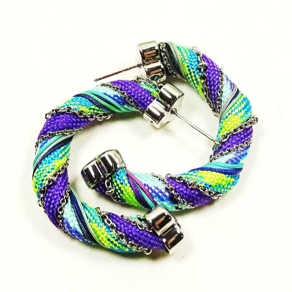 Kendra Scott Jewelry Kendra Scott Masie Multicolor Corded Hoop